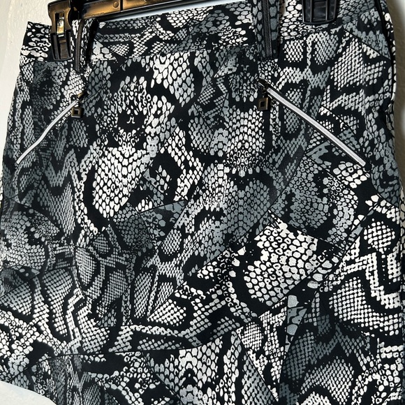 JAMIE SADOCK Fiji Collection Snake Print Skirt - Picture 4 of 6